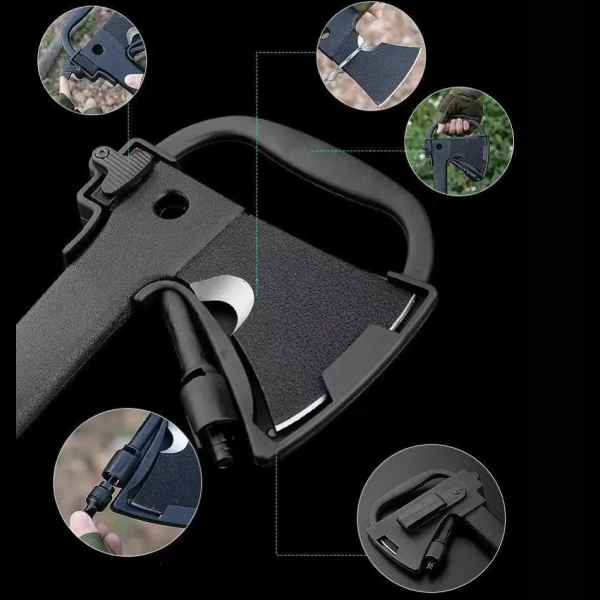 Ascia tattica con accessori - Axium