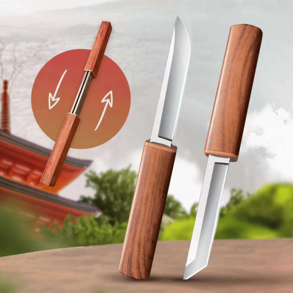 Coltelli giapponesi TANTO DRAGON & TIGER 2 in 1